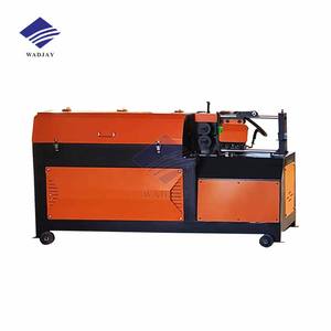 Machine de redressage et de découpe de barres d'acier avec composants de noyau de moteur et d'engrenage multifonctionnel 380V/220V - Product Image 1