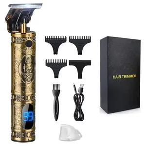 Tihair Jm-700al Suit Professional Rechargeable Cordless All Metal Cutting Machine Men Electric Hair Trimmer Clippers