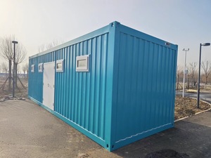 Mzecohouse 20ft di động sang trọng thép công nghiệp Tấm Pin Mặt Trời modulaire container phẳng gói gấp container MAISON nhà hàng - Product Image 3