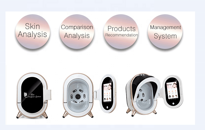 Skin Scope Face Analyzer Portable Skin Scanner Analysis For Beauty Salon