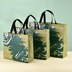 Vente en gros Sac fourre-tout réutilisable Sac à provisions cadeau non tissé polyvalent pour les mariages, les anniversaires et les fêtes à thème - Product Image 5