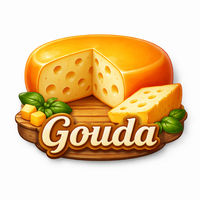 Aimant de réfrigérateur en résine WeiVista, souvenir de fromage Gouda, cadeau décoratif pour les touristes gourmands de Hollande