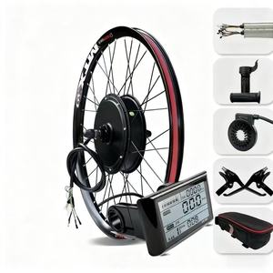 <span class=keywords><strong>Kit</strong></span> de Conversión para Bicicleta Eléctrica de 52V 72V 2000W 3000W con Motor de Cubo de Tracción Delantera y Trasera Impermeable, Batería de Litio para MTX de 20/24/26/25.7/29 Pulgadas - Product Image 5