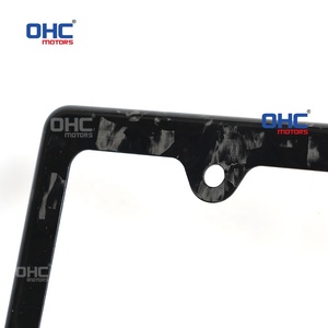 Cadre de plaque d'immatriculation de voiture standard américaine pour Bmw Toyota Ford Chevrolet Tesla Jeep Vw Honda Mercedes Ohc - Product Image 3