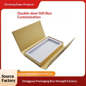 Cajas de Regalo Personalizadas de Doble Puerta con Impresión de Logotipo |   Empaque de Papel Duro Premium de Fábrica Dongguan - Product Image 5