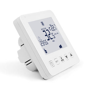 HY08AC-<span class=keywords><strong>4</strong></span> цветной умный нагревательный термостат для пола, электрический регулятор температуры, цифровой вентилятор, охлаждающий кондиционер, Fcu - Product Image 2