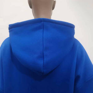 Ensemble de sweat à capuche pour hommes en coton de haute qualité impression bouffante personnalisée propre Logo lourd rembourré culture tricoté vêtements doux col rond - Product Image 6