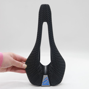 <span class=keywords><strong>ZOUWU</strong></span> Fahrradteile 3D-Druck Sattel CR-MO Schienen Material Fahrradsitz Mountainbike Rennrad Sitzkissen - Product Image 3