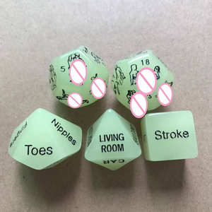 Dados Eróticos Luminosos <span class=keywords><strong>5</strong></span> en 1 para el Amor y el Sexo, Juego de Dados de Posiciones Personalizadas para Parejas, Regalo para Juegos de Pareja - Product Image 2