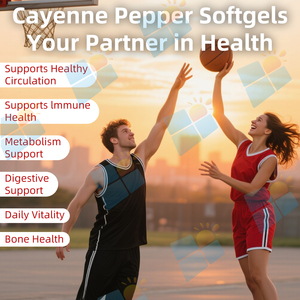 SUNI ODM OEM Handelsmarke Cayenne Pfeffer extrakt Kapsel Organische Nahrungs ergänzungs mittel Cayenne Pfeffer Kapseln - Product Image 3