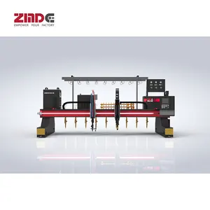 ZMDE Steel Beam Cutting Machine Gantry Type CNC Plasma Flame Cutting Machine