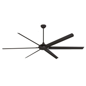 100-inch large <b>ceiling</b> <b>fan</b> for outdoor porch and patio, matte black, 6-speed, 6 blades, <b>with</b> <b>remote</b> control. - Product Image 1