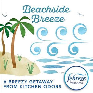 Bolsas de Basura con Cordón de 4 Galones, Pequeñas, con Aroma Febreze Beachside Breeze, Paquete de 80 - Product Image 3