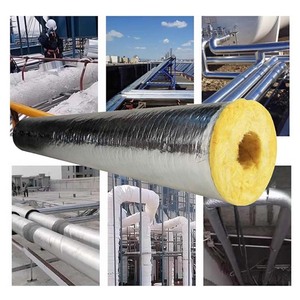 Aislamiento Térmico <span class=keywords><strong>de</strong></span> <span class=keywords><strong>Lana</strong></span> <span class=keywords><strong>de</strong></span> Fibra <span class=keywords><strong>de</strong></span> <span class=keywords><strong>Vidrio</strong></span> para Tuberías, <span class=keywords><strong>Aislante</strong></span> <span class=keywords><strong>de</strong></span> Baja Conductividad Térmica para Servicios <span class=keywords><strong>de</strong></span> Edificios Comerciales - Product Image 3