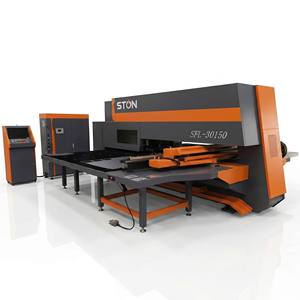 Punzonadora CNC Servoeléctrica STON <span class=keywords><strong>de</strong></span> 30T <span class=keywords><strong>de</strong></span> Gran Tonelaje para Chapa Metálica - Product Image 1