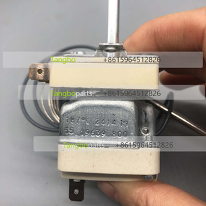 <span class=keywords><strong>Repuestos</strong></span> para Horno Freidora 250V 15A 55.19639.800 97-185 185 ° Termostato C de Repuesto para Horno Freidora EGO Electrolux <span class=keywords><strong>Zanussi</strong></span> - Product Image 3