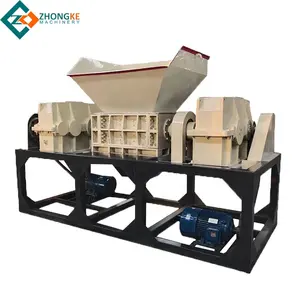 Mobile crinkled filler/jumbo bag/Efb plastic shredder machine