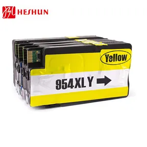 Heshun 954XL Premium Color Compatible Ink Cartridge For HP 954 958 For HP OfficeJet 7720 7740 Printers