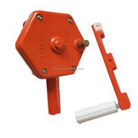 Treuil manuel à enroulement pour serre, installation facile, prix bas, durable, pour ventilation latérale de serre