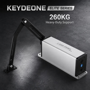 KEYDEONE Ouvre-<span class=keywords><strong>portail</strong></span> battant à <span class=keywords><strong>bras</strong></span> <span class=keywords><strong>articulé</strong></span> léger, <span class=keywords><strong>moteur</strong></span> CC sans balais, télécommande 433 MHz, carte-clé, accès rapide extérieur - Product Image 1