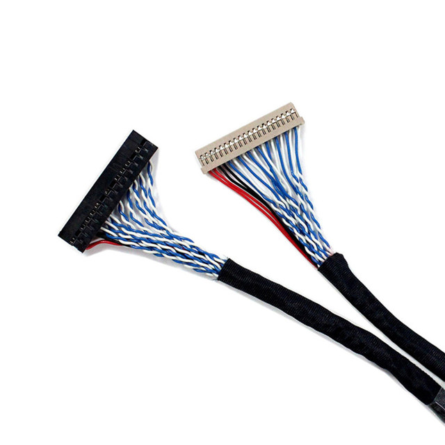 Hot LVDS Cable 20pin-40pin for 14''-55'' LED LCD Display Panel Lvds Cable 40 Pin