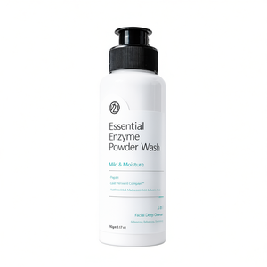 Poudre enzymatique nettoyante V21 Essential 90g – Nettoyant visage doux hydratant en profondeur - Product Image 4