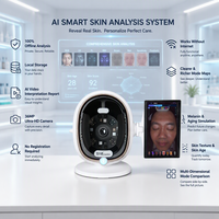Mesin Analisa Kulit 3D AI Terbaik untuk Analisis Kelembapan Wajah, Jerawat, dan Pigmentasi, Penggunaan Komersial, Layar 13.3 inci, Kamera HD 36MP