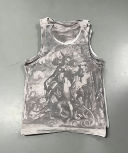 توب نسائي قصير محبوك ضيق بدون أكمام مخصص للصيف والرياضة مع إمكانية طباعة شعار مخصص بالجملة - Product Image 1