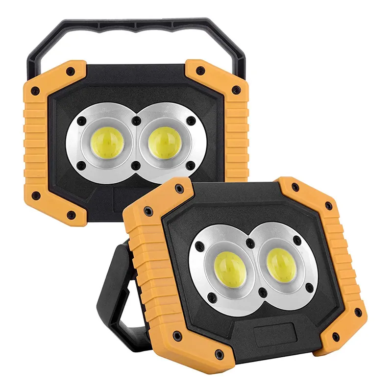 Automotive Working Lamp Potable 30W Led Work Light For Truck, New Multi-Function Cob Led Flood Work Light Rechargeable Stand
