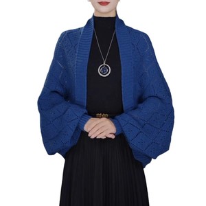 Frauen Gitter 100% Polyester Pullover Poncho Cape Coat Open Front Decke Schals und Wraps Poncho Ruana Schal <span class=keywords><strong>Wrap</strong></span> warm Winter