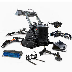 Obral mesin pemuat Skid Steer roda pemuat Mini Model baru - Product Image 1