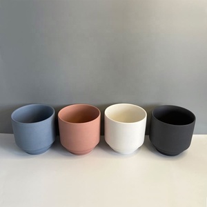 High Quality Wedding Home Decor Minimalist Nordic Candle Jar Ceramic - Product Image 5