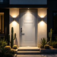Porte intérieure WPC à panneau plat, vente en gros, 50 mm, pré-finitionnée, isolation phonique 30 dB, certifiée CE pour les développeurs