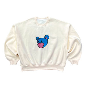 Sudadera Clásica Personalizada con Cuello Redondo, Logotipo Bordado, Algodón Grueso, Estilo Holgado, Unisex - Product Image 2