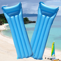 Conception simple piscine flottant chaise longue poids léger Portable piscine matelas gonflable flottant hamac