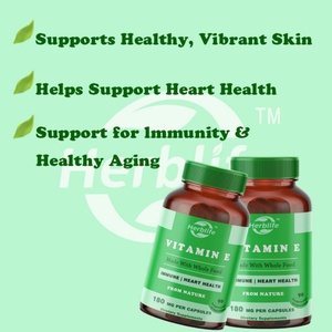 Venta al por Mayor OEM - Personalizable - Vitamina E - 180 mg (300 UI) de Tocoferoles Mixtos Naturales de Alimentos Integrales Orgánicos - Product Image 3