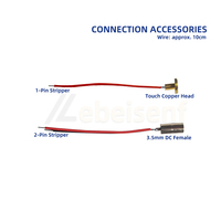 Carte de contrôle tactile de charge de lumière LED DC 5V 2A Support de gradation en continu Interface Micro-USB Petit module de contrôleur de lampe de nuit