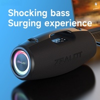 Nouveau haut-parleur sans fil haute puissance 120W, portable pour l'extérieur, lecteur de musique de fête DJ, son premium, design élégant, S78, étanche