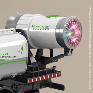 Shengxiong 640A 2.4G Remote <b>Control</b> Spray Sprinkler Alloy <b>RC</b> Dust Suppression Car Environmental Protection Simulation Model Car - Product Image 5