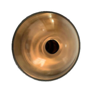 Tambor de mano hecho a mano dorado en D menor 10 notas Tambor de mano de acero de <span class=keywords><strong>brasa</strong></span> de 22 pulgadas con una bolsa de mano - Product Image 2