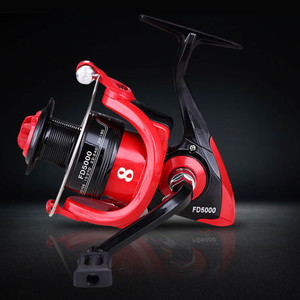 Carrete de Pesca de Alta Velocidad WEIHE, Relación de Engranajes 5.0:1, Carrete de Pesca Giratorio con Manivela Plegable, Carpa Molinete De Pesca - Product Image 6