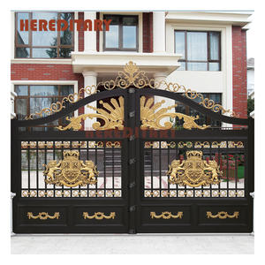 Vente directe usine : Portail coulissant manuel pour parc et mur de clôture de <span class=keywords><strong>maison</strong></span>, modèles de portails principaux - Product Image 2