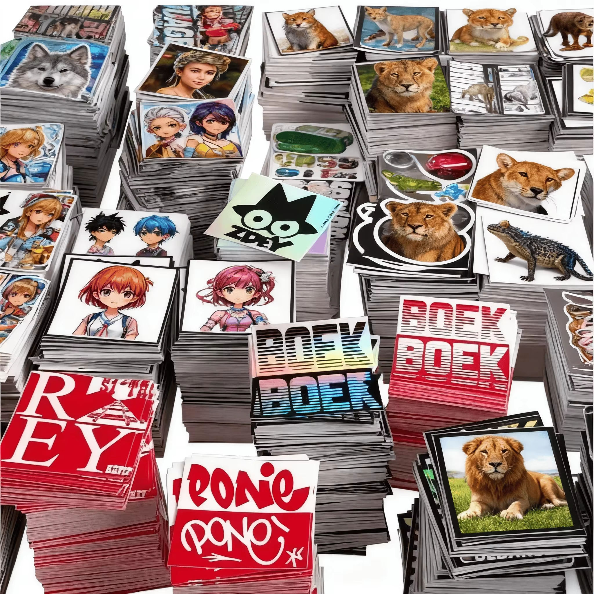 Die Cut Sticker Sheet 2