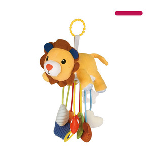 Juguete Colgante Montessori para Bebés - Cangrejo Colorido con Espejo de Descubrimiento, Juguetes Sonoros y Mordedor de Silicona - Product Image 4