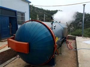 Sterilizzatore automatico a vapore per <span class=keywords><strong>Autoclave</strong></span> a doppia porta 1000L per la coltivazione di funghi - Product Image 6