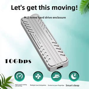 Caja de Disco Duro <span class=keywords><strong>M</strong></span>óvil de Estado Sólido de Alta Velocidad <span class=keywords><strong>M</strong></span>.<span class=keywords><strong>2</strong></span> NVMe USB3.<span class=keywords><strong>2</strong></span> Gen2 10Gbps JMS583 Master - Product Image 2