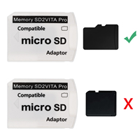 Adaptateur de carte mémoire SD2Vita Pro pour PS Vita, adaptateur Micro SD pour PSV1000/2000