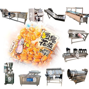 Dây Chuyền Chế Biến Thức Ăn Nhanh Bán Chạy Dây Chuyền Sản Xuất Chiên Đậu Phộng Dây Chuyền Chế Biến Chiên Đậu Rộng - Product Image 4