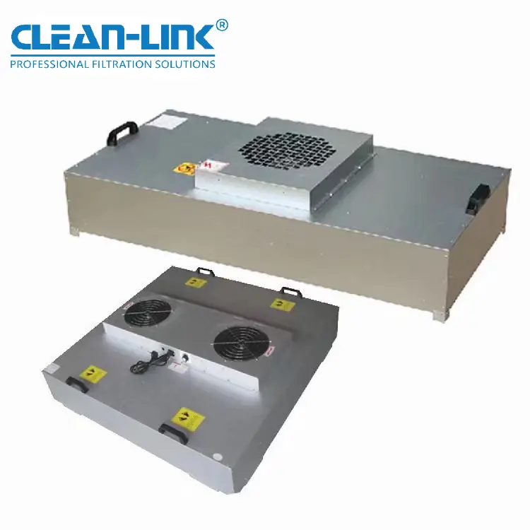 Hot Selling H14 Ffu Hepa Filter Fan Gemotoriseerde Cleanroom Fan Filter Unit Ffu