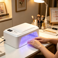 SNRQI Meilleures Ventes Lampe à Ongles UV LED 2026 Personnalisée en Usine Lampe Professionnelle UV LED pour Gel Constructeur Séchoir à Ongles 72W Longueur d'Onde 365+405nm T8-A
